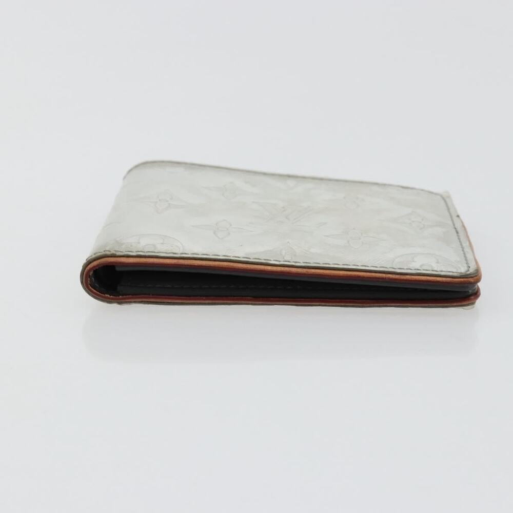 Louis Vuitton Mirror Portefeuille Slender Bifold Wallet Silver - Picture 12 of 16